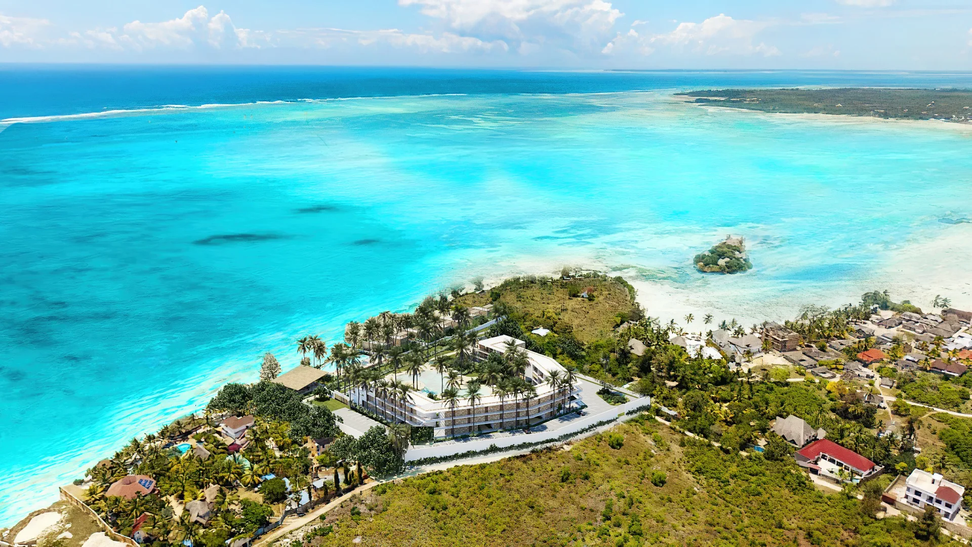 Ubunifu Zanzibar property developer beachfront projects